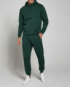 Ensemble survêtement streetwear thermique d'hiver délavé à l'acide, personnalisé, avec pantalon baggy et sweat à capuche zippé, coupe carrée, pour homme, vente en gros, fabricant - Product Image 1