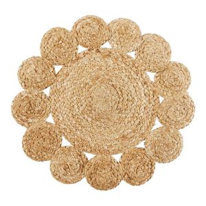 รถไฟเหาะหวายแฮนด์เมดทรงกลมสไตล์อเมริกันรถไฟเหาะบนโต๊ะสำหรับอาหารค่ำอุปกรณ์ตกแต่งบ้าน - Product Image 1