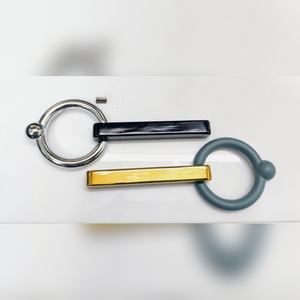 Luxury Modern Zinc Alloy Drawer Pulls Gold Black Gray Kitchen <b>Cabinet</b> Wardrobe <b>Door</b> Ring Handles Durable Eco-Friendly Furniture - Product Image 1