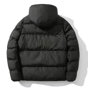 Veste d'hiver matelassée pour homme en gros, nouvelle collection, avec capuche et fermeture éclair, légère, matelassée, extrêmement chaude en hiver - Product Image 2