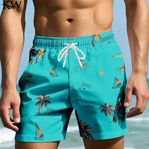 Shorts de bain camouflage pour hommes, séchage rapide, taille élastique, légers, pour les vacances, shorts de bain d'été, shorts de bain 2025 - Product Image 5