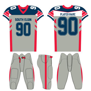 Uniforme de fútbol americano, alta calidad, precio barato, hecho de 100% poliéster, sublimación Digital - Product Image 5