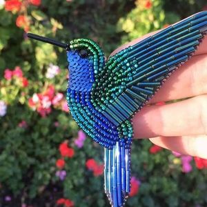 Charmes en perles de pierres précieuses péridot miniatures à faire soi-même - Perles en argent 925 enroulées autour de fils - Product Image 5