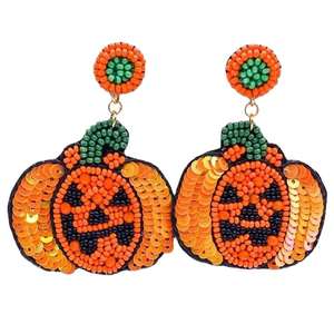 Boucles d'oreilles pendantes en perles de différentes formes, faites à la main, de luxe, tendance, bijoux de haute qualité pour femmes - Product Image 2