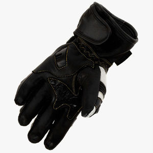 Gants de course de vente chaude pour les motocyclistes Protection à coque dure Gants en cuir unisexes pour les sports de cyclisme Doigt complet - Product Image 2