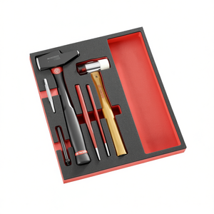 Juego de 6 piezas de martillos, cinceles y punzones Facom con inserto de espuma - Product Image 2