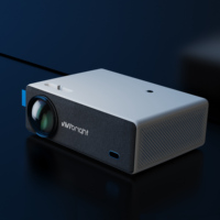 VIVIBRIGHT D5000 Projecteur hybride pour l'éducation à domicile et l'apprentissage des enfants, supérieur au projecteur 3LCD, conception facile à utiliser