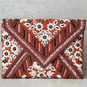 Fashion Seed Beads Beaded Clutch With Embroidery Pattern Premium Seed Beads Embroidery Clutch <b>Bag</b> Stylish Look - Product Image 6