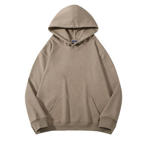 Vente en gros de pulls à capuche avec logo personnalisé sweat à capuche noir en coton épais unisexe en vrac grande taille sweats à capuche pour hommes unisexe de haute qualité - Product Image 2