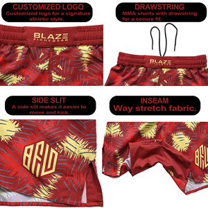 Short de grappin sans GI personnalisable pour homme Style High Street Gym Workout Training Wear Low quantité minimale de commande Size Pattern Design Options - Product Image 5