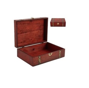 Nouvelle boîte à bijoux décorative en métal faite à la main de meilleure qualité avec verre antique pour la décoration de mariage - Product Image 5