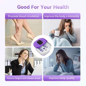 Multifunción Cuidado DE LA SALUD Bañera eléctrica para pies Lavado de pies Spa Baño Masajeador Pies eléctricos Baño Spa Baño Masajeador - Product Image 5