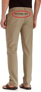 Men's Fleece Sweatpants Men Joggers Pant 100% Polyester Imported Elastic Closure Machine Wash Stock Sourcing From Bangladesh - Product Image 2