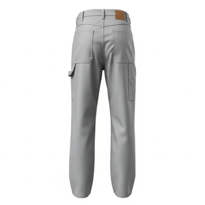 Pantalones de Trabajo de Algodón Certificado para Uso Unisex, Material Duradero, Ajuste Cómodo, Ropa de Trabajo Diaria, Ropa de Seguridad, Mercado Mayorista - Product Image 5