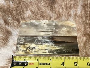 Blocs d'échelle en corne de buffle polie de meilleure qualité Style animal artisanat naturel poignées de couteau couleurs personnalisées étanches prix bas - Product Image 4