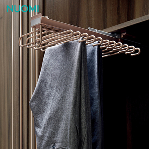 NUOMI VIOLET Organisateur de pantalons coulissant à double rangée, à fixation supérieure, pour armoire - Product Image 5