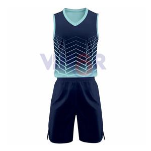 Ensemble d'uniformes de basket-ball à séchage rapide entièrement par sublimation sur mesure Fabrication professionnelle Uniforme de basket-ball - Product Image 1