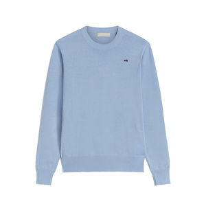 เสื้อกันหนาวเข้ารูปสำหรับผู้ชายผ้าฝ้าย100% พิมพ์ลายปักโลโก้ระบายอากาศแขนยาวฤดูหนาว - Product Image 5