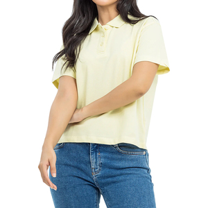 Chemise polo pour femmes, légère, manches courtes, 2026, logo personnalisé, prix de gros, OEM disponible, chemises polo - Product Image 1