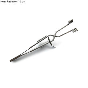 Venta caliente 10 cm 4X4 Retractores de heridas superiores manuales Sharp Heiss Retractor Instrumentos quirúrgicos Base Material de acero inoxidable - Product Image 5