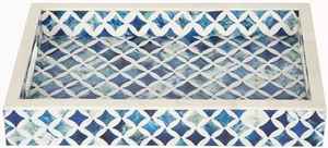 Bandeja de Servicio de MDF con Incrustaciones de Resina, Bandeja de Servicio Moderna, Bandeja Ecológica con Acabado Natural, Utensilios de Cocina para el Hogar, Bandeja Decorativa para Servir - Product Image 2