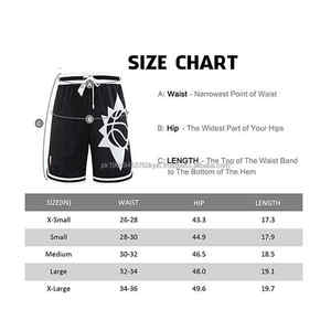 Venta al por mayor de pantalones cortos de baloncesto personalizados de alta calidad de los hombres de doble capa de malla de poliéster transpirable y diseño impreso de secado rápido - Product Image 5