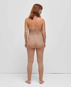 Leggings de grossesse à taille haute en gros personnalisés, leggings de maternité fins, soutien du ventre, pantalon de mise en forme pour femmes enceintes - Product Image 5