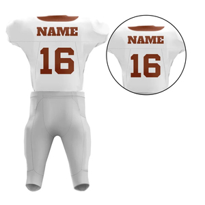 100% Polyester Vêtements de football américain Entraînement des jeunes Hauts de football américain Maillot de football américain pour hommes - Product Image 4