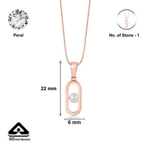 Collier pendentif en or Pearl Whisper pour femmes - Product Image 6