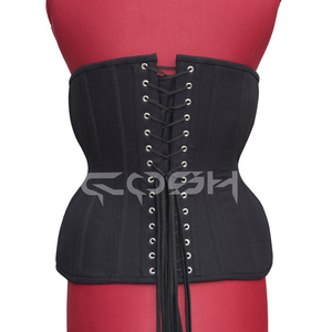COSH Corset amincissant sous la poitrine en coton noir - Product Image 6