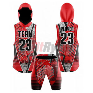 Uniforme de fútbol de bandera 7-on-7 personalizado con capucha Diseño transpirable completamente sublimado de secado rápido para equipos de fútbol americano - Product Image 3