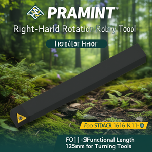 Portaherramientas Rotatorio de Rotación a la Derecha PRAMET ISO STACR 1616 K 11-S, Longitud Funcional 125mm para Herramientas de Torneado - Product Image 3