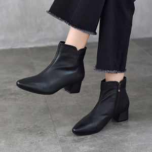 Bottes cuissardes brillantes à bout pointu pour femme, talon chaton, pour soirée, bottes hautes à talon bas - Product Image 2