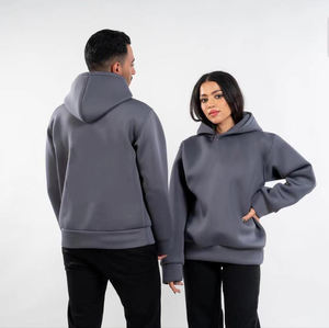Vente en gros de sweats à capuche double face pour hommes personnalisés sweats à capuche tricotés en polyester spandex pour hommes pour vêtements de sport - Product Image 1
