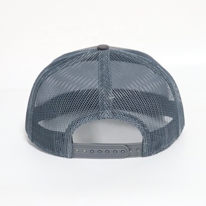 Chapeau tactique d'extérieur pour hommes, bord plat, coton sergé réglable, couleur unie, style de rue, casquette de camionneur en maille, tissu en toile brodée - Product Image 4