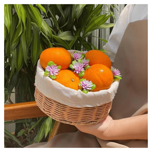 Cestas de Mimbre Tejidas a Mano, Cestas de Mimbre para Almacenamiento en Estantes, Organización de Armarios y Decoración de Interiores, Origen Vietnam - Product Image 6