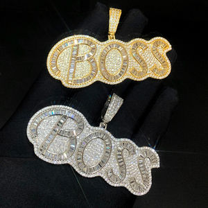 Nouveauté, pendentif en argent sterling 925 de luxe, moissanite cultivée, design photo personnalisé, clarté VVS, style hip hop, bijoux en diamant - Product Image 1