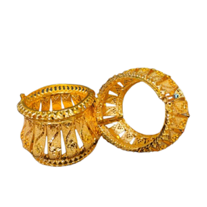 Buy Traditional Designed <b>Bangles</b> <b>Set</b> with 22K <b>Gold</b> Plated Modern Style <b>Bangles</b> <b>Set</b> for Women Wear Jewelry by Exporters - Product Image 2