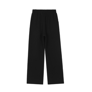 Pantalon de survêtement personnalisé pour hommes, pantalon de survêtement ample et épais avec long cordon de serrage, pantalon évasé pour hommes - Product Image 2