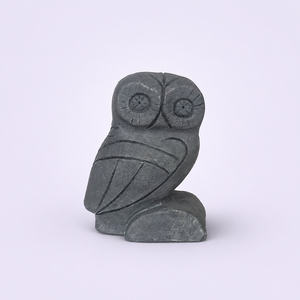 Figura Decorativa de Búho Sabio con Diseño Minimalista - Product Image 1