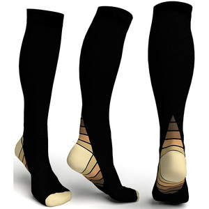 Chaussettes longues en coton imprimées en 3D unisexe avec logo personnalisé, tricotées en blanc, bleu et rose, cadeaux de fête, vente en gros de votre visage d'animaux photo, bricolage - Product Image 3
