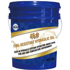น้ำมันหล่อลื่นยานยนต์สำหรับปั๊มไฮดรอลิกส์ประกอบด้วยน้ำมันพื้นฐาน46 # 20L รถยกหนัก - Product Image 1