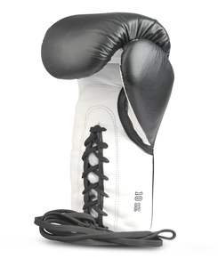 Gants de boxe Pro avec lacets pour la lutte contre l'usine de gants de boxe en cuir personnalisés - Product Image 5