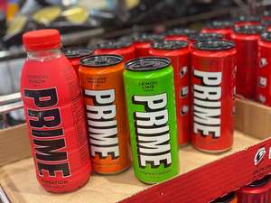 Prime Hydration <b>Energy</b> <b>Drinks</b> - Blue Raspberry Flavor Bottle Available with other flavors - Product Image 2