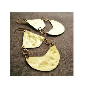 ชุดต่างหูทองเหลืองแฟชั่นชิ้นโบราณสำหรับผู้หญิง,ต่างหูทองชุบงานแต่งงานแฟชั่นปรับแต่งขนาด - Product Image 4