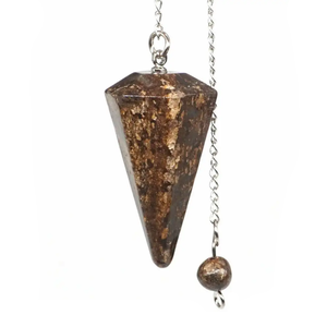 ลูกตุ้มบรองไซท์คริสตัลธรรมชาติสำหรับรักษาลูกตุ้ม - Product Image 3