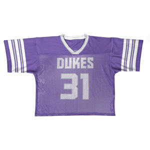 Jersey de Lacrosse de Malla de Alta Calidad con Orificios de Ventilación, Personalizado con Nombre y Número, Jersey de Equipo Transpirable de Poliéster - Product Image 1