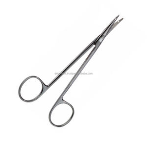 Tijeras de Sutura Manuales Curvas Profesionales de 120 mm, Instrumento Médico con Certificación CCC, Etiqueta Privada OEM Disponible - Product Image 5