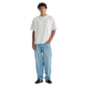 Jeans pour hommes de haute qualité, marque de luxe KSubies, vintage, coupe droite, respirant, taille mi-haute, denim léger, streetwear Y2K - Product Image 5