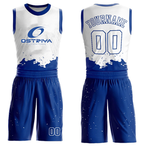 Conjunto de Uniforme de Baloncesto Personalizado de la Mejor Calidad al por Mayor, 100% Poliéster, Uniformes de Baloncesto para Hombre - Product Image 3